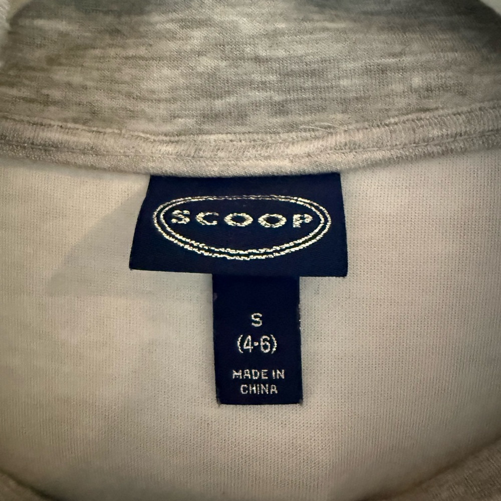 NWOT Scuba knit full zip sweatshirt - Picture 5 of 6
